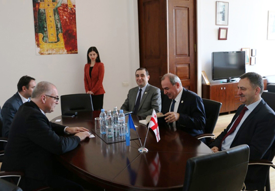 German MP Axel Fischer Visits TSU