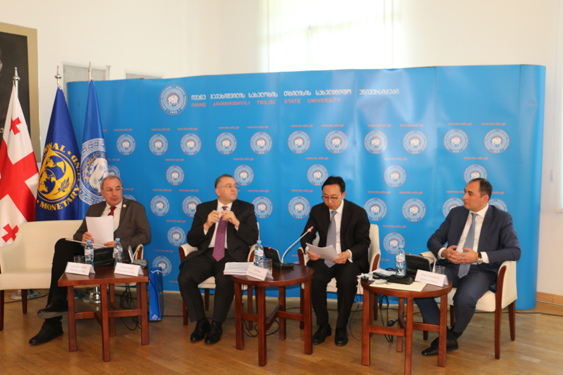 IMF Deputy Managing Director Tao Zhang Visits TSU 