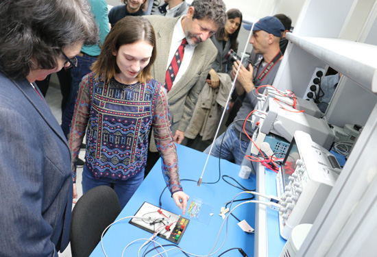 Presentation of SDSU Electrical Engineering Labs at TSU 